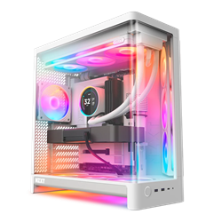 NZXT H6 RGB+ Tempered Glass USB 3.2 USB-C Beyaz ATX Kasa