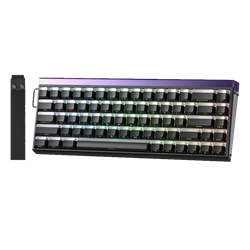 Aula Hero 68 HE Jade King Switch Hot Swap TKL RGB Neon Siyah Kablolu Gaming Klavye