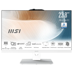MSI MODERN AM242P 1M-2288EU Core 7 150U 16GB DDR5 512GB SSD 23.8" FHD FreeDos Beyaz AIO Masaüstü PC