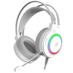 GameBooster H02W Hammer Beyaz RGB Streo Gaming Kulaklık	