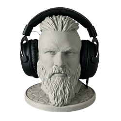 3DBAST Viking Kulaklık Tutacağı Dekoratif Figür