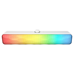 Mikado MD-SBT31 5*2W  1200mAh TF/BT/USB/Type-C RGB Beyaz Soundbar Speaker