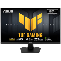 ASUS TUF Gaming VG27AQME5F 27" 255Hz 0.3ms HDMI DP AdaptiveSync HDR10 QHD Fast IPS Gaming Monitör