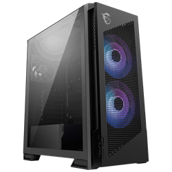 MSI MPG VELOX 300R AIRFLOW USB-C 2xUSB 3.2 Tempered Glass Siyah ATX Mid Tower Kasa