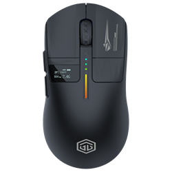 GameBooster Sway PAW3311 24000 DPI Oled Siyah Kablosuz Gaming Mouse
