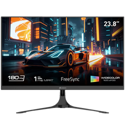 GameBooster GB-2420FF PLUS 23.8'' 180Hz 1ms HDMI DP FreeSync FHD VA Gaming Monitör