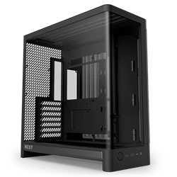 NZXT H6 Tempered Glass USB 3.2 USB-C Siyah ATX Kasa