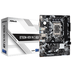 ASROCK B760M-HDV 5333MHz(OC) DDR4 Soket 1700 M.2 HDMI DP mATX Anakart