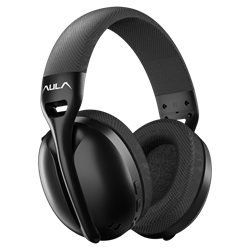 Aula S6 Ultra Hafif Kablosuz Siyah Gaming Kulaklık