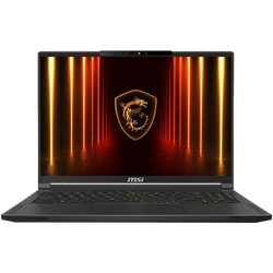 MSI STEALTH 16 AI A2HWFG-062TR Ultra 9 285H 32GB DDR5 RTX5060 GDDR7 8GB 1TB SSD 16" QHD OLED 240Hz W11 Gaming Notebook