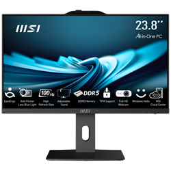 MSI PRO AP242P 14M-649XEU Core i5 14400 16GB(8GBx2) DDR5 512GB SSD 23.8" FHD IPS AIO Masaüstü PC