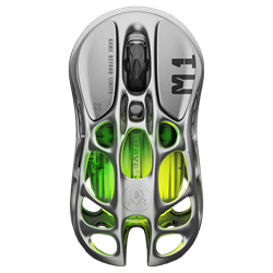 GravaStar Mercury M1 Pro RGB 26000 DPI 1000Hz Gunmetal Gray Kablosuz Gaming Mouse