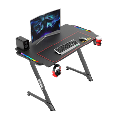 Twisted Minds Z Dizayn TM-Z-1060-RGB Karbon Fiber RGB Oyuncu Masası