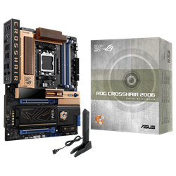 ASUS ROG CROSSHAIR 2006 9600MHz(OC) DDR5 Soket AM5 WIFI7 M.2 ATX Anakart