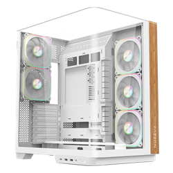 FAZEON F25 850W 80+ Bronze Full Modüler Gen5 Mesh 5x ARGB Fanlı Type-C Beyaz ATX Gaming Kasası