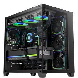 BitFenix COLII 750W 80+ Bronze ATX 3.1 Tempered Glass FRGB Siyah ATX Mid Tower Kasa