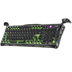 GravaStar Mercury K98 Pro RGB Ufo Switch Phantom Black Mekanik Kablosuz Gaming Klavye