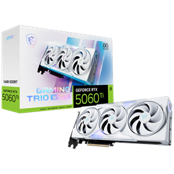 MSI GeForce RTX 5060 Ti 16G GAMING TRIO OC WHITE GDDR7 DLSS 4 128 Bit Ekran Kartı
