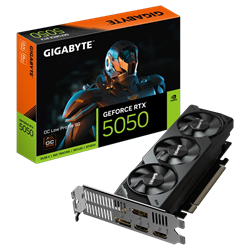 GIGABYTE GeForce RTX 5050 OC Low Profile 8G GDDR6 DLSS 4 128 Bit Ekran Kartı