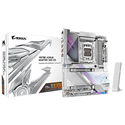 GIGABYTE X870E AORUS Master X3D ICE 9000MHz(OC) DDR5 Soket AM5 M.2 HDMI ATX Anakart