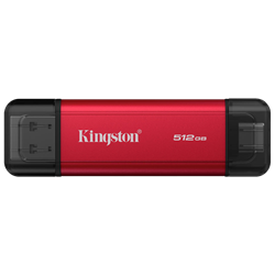 Kingston SPSD 512GB USB 3.2 Type-C Taşınabilir Harici SSD 1050MB Okuma/950MB Yazma