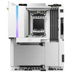 NZXT N9 X870E 8000MHz(OC) DDR5 Soket AM5 WIFI7 M.2 RGB Beyaz ATX Anakart