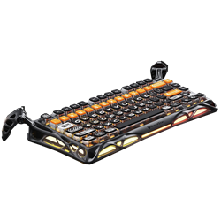 GravaStar Mercury K1 Pro RGB Lineer Switch İngilizce Q CyberFlare Kablosuz Gaming Klavye