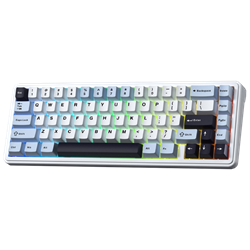 Aula F65 Reaper Switch Hot Swap TKL RGB Buz Mavisi Kablosuz Gaming Klavye