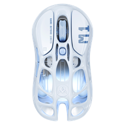 GravaStar Mercury M1 Pro RGB 26000 DPI 1000Hz Ice Blue Kablosuz Gaming Mouse