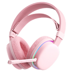 Aula G7 Tri Mode RGB Kablosuz Pembe Gaming Kulaklık