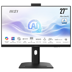 MSI MODERN AM273QP AI 1UM-254XEU Ultra 5 125H 16GB DDR5 1TB SSD FreeDos 27 " WQHD Siyah AIO Masaüstü PC