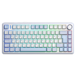 Aula F75 GrayWood V4 Switch Hot Swap RGB Buz Mavisi Kablosuz Gaming Klavye