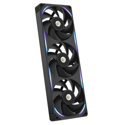 NZXT F360X Single-Frame RGB 360mm Siyah Kasa Fanı