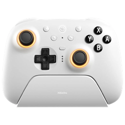 8BitDo Ultimate 2 Hall Efect Kablosuz Beyaz  Gamepad