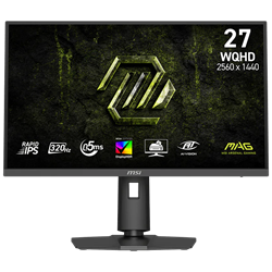 MSI MAG 274QPF X32 27" 320Hz 0.5ms HDMI DP AdaptiveSync HDR400 Pivot WQHD Rapid IPS Gaming Monitör