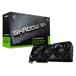 MSI GeForce RTX 5070 Ti 16G VENTUS 3X OC GDDR7 DLSS 4 256 Bit