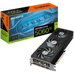 GIGABYTE GeForce RTX 5060 Ti EAGLE MAX OC 16G GDDR7 DLSS 4 128 Bit Ekran Kartı