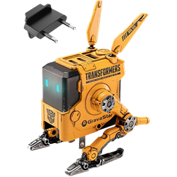 GravaStar Alpha65 Robot Figürlü 65W Sarı Hızlı Şarj Adaptörü