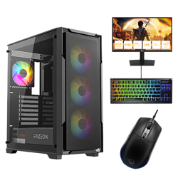SET-5050 V1 / INTEL Core i5 12400F / MSI GeForce RTX 5050 8G / 16GB DDR4 / 500GB NVME M.2 SSD / OEM PAKET