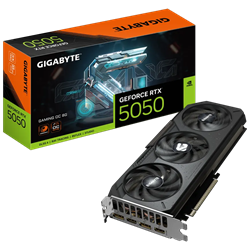 GIGABYTE GeForce RTX 5050 GAMING OC 8G GDDR6 DLSS 4 128 Bit Ekran Kartı