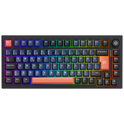 GameBooster Rapid HE 8K Gateron Switch Hot Swap TKL RGB Siyah Mekanik Kablolu Gaming Klavye