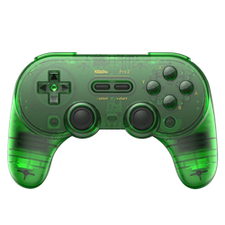 8BitDo Pro 2  Hall Efect Kablosuz Jade Yeşil Gamepad