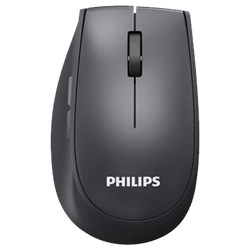 Philips SPK7627K Sessiz Şarjlı Kablosuz Gri Mouse                                           