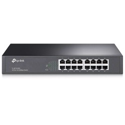 TP-LINK TL-SF1016DS 16 Port 10/100 Mbps Çelik Kasa Masaüstü Raf Tipi Yönetilemez Switch