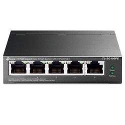 TP-LINK TL-SG105PE 5 Port 10/100/1000 Mbps Gigabit Poe Plus Easy Smart Yönetilemez Switch