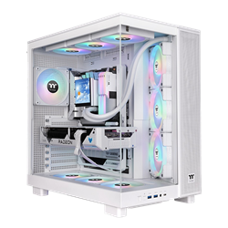 Thermaltake View 380XL Tempered Glass ARGB USB 3.2 ATX Mid Tower Beyaz Kasa