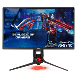 ASUS ROG STRIX 24.5" XG258Q 240Hz 1ms HDMI DP FHD AuraRGB Freesync ve G-sync Uyumlu TN Gaming Monitör