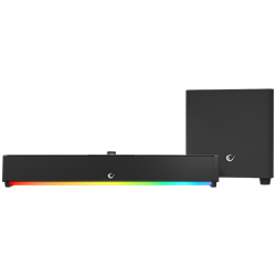 RAMPAGE RM-1 2X15W + 34W TF/BT/AUX/USB RGB Gaming Soundbar Speaker