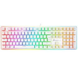 GameBooster G918 Fire Storm RGB Red Switch Beyaz Mekanik Gaming Klavye