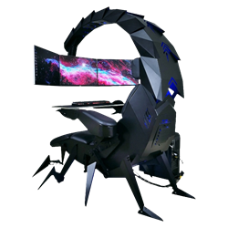 Twisted Minds Scorpıon RGB Elektrikli Karbon Çelik Gaming Simülatör